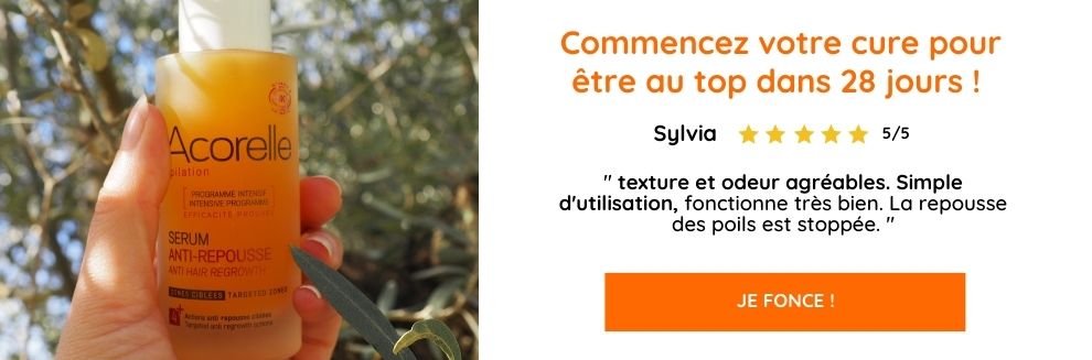 Sérum anti-repousse acorelle